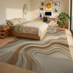 Overall Gestures Sense Rug - bedroom