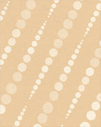 Beige Minimalist Dotted Diagonal Grid Rug - Cutout View
