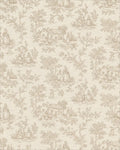 Classic Countryside Village Scene Rug - Cutout View