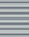 Cool Gray Navy Blue Striped Rug - Cutout View