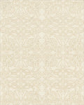 Cream Beige Intertwined Celtic Knot Rug - Cutout View