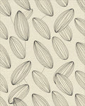 Minimalist Abstract Organic Line Rug - cutout