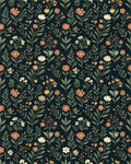 Scandinavian Black Green Rug - cutout