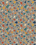Geometric Fragment Multicolor Area Rug - cutout