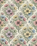 Green Lavender Yellow Rug - cutout