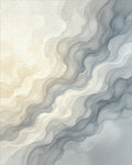 White Gray Silver Rug - cutout