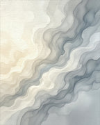 White Gray Silver Rug - cutout