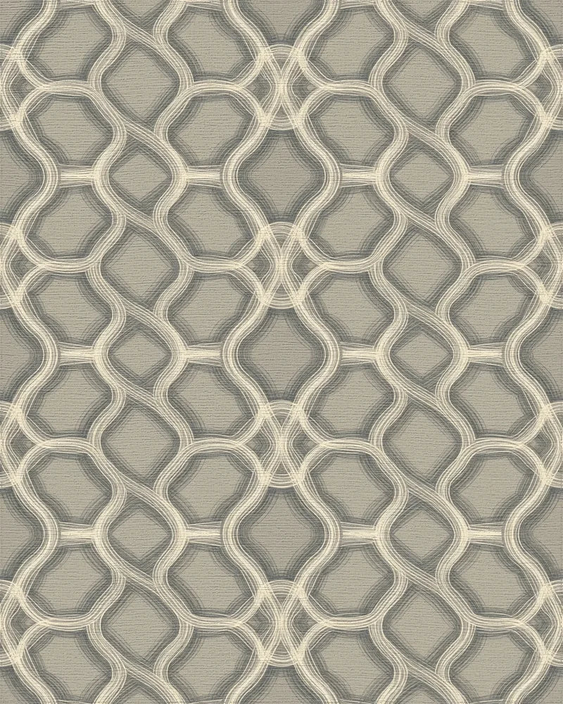 Moroccan Cream Modern Rug - cutout