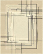 Modern Cream Beige Rug - cutout