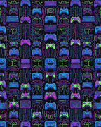 Blue Pink Green Rug - cutout