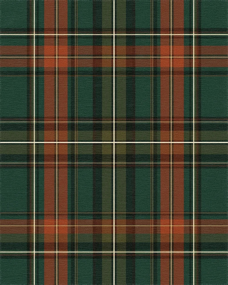 Modern Forest Green Rug - cutout