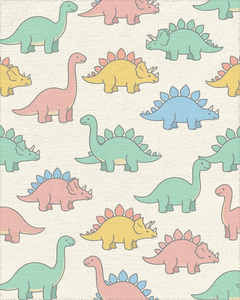 Mint Green Pink Rug - cutout