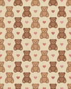 Brown Coral Beige Rug - cutout