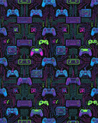 Blue Pink Green Rug - cutout