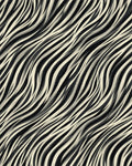 Black Gray Lines Rug - cutout