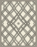 Cream Moroccan Geometric Rug - cutout