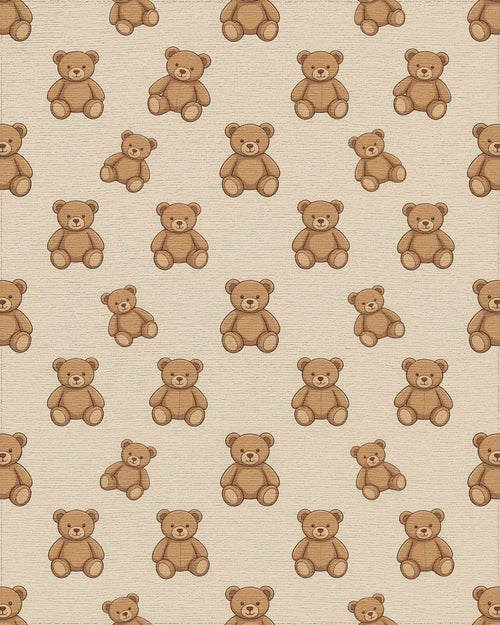 Beige Brown Minimalist Rug - cutout