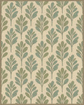 Scandinavian Green Olive Rug - cutout