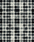 Black White Minimalist Rug - cutout