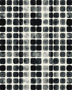 Black White Minimalist Rug - cutout