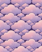 Contemporary Lavender Pink Rug - cutout