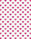 White Pink Minimalist Rug - cutout