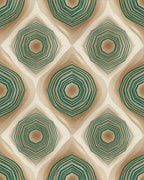 Beige Tan Brown Rug - cutout