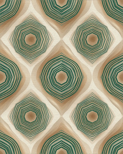 Beige Tan Brown Rug - cutout
