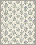 Lavender Cream Green Rug - cutout