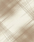 Cream White Abstract Rug - cutout