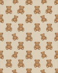 Beige Brown Minimalist Rug - cutout