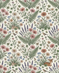 Lavender Forest Pink Rug - cutout