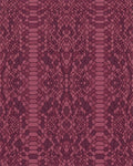 Deep Burgundy Snake Skin Texture Rug - Cutout View