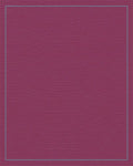 Deep Plum Geometric Border Rug - Cutout View