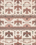Desert Eagle Sun Arrow Rug - Cutout View