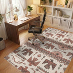 Desert Eagle Sun Arrow Rug Office View