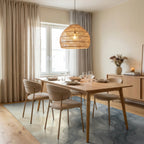 White Gray Silver Rug - dining_room