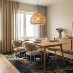 Cinematic Bear Village Graphic Area Rug - dining_room