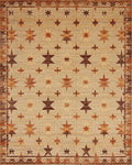 Earthy Star Cluster Field Rug - Cutout View