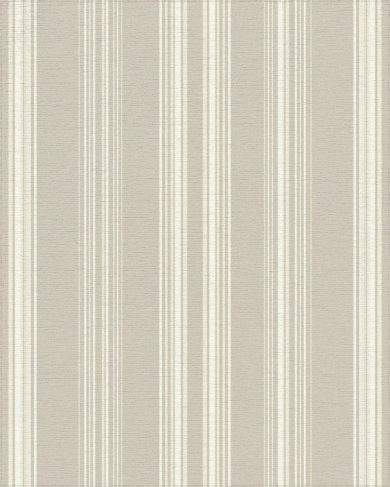 Earthy Tone Vertical Stripe Rug - Cutout View