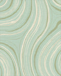 Flowing Swirls Pattern Rug - Cutout View