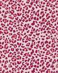 Fuchsia Leopard Spot Texture Accents Rug - Cutout View