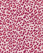 Fuchsia Leopard Spot Texture Accents Rug - Cutout View