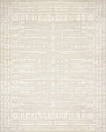 Geometric Stone Textured Abstract Rug - Cutout View