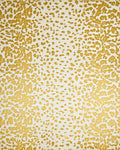 Gold Ochre Spots and Splatters Rug - Cutout View
