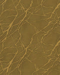 Golden Earth Cracked Marble Rug - Cutout View