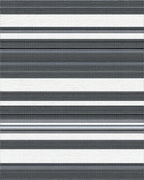 Graphic Horizontal Lines Rug - Cutout View