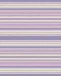 Lavender Cream Subtle Stripe Rug - Cutout View