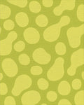 Limoge Green Organic Shapes Rug - Cutout View