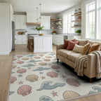Scattered Coastal Wave Area Rug - living_room